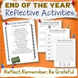 end of the year activities
